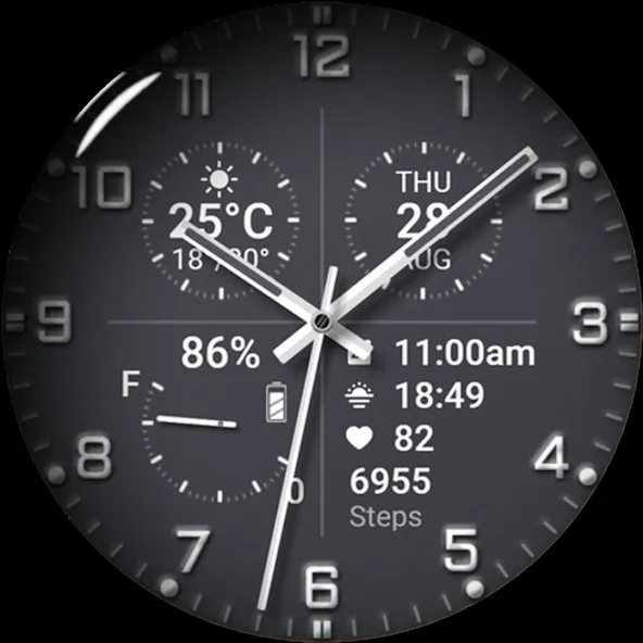 Watch face 10h08.com #68 screenshot 32