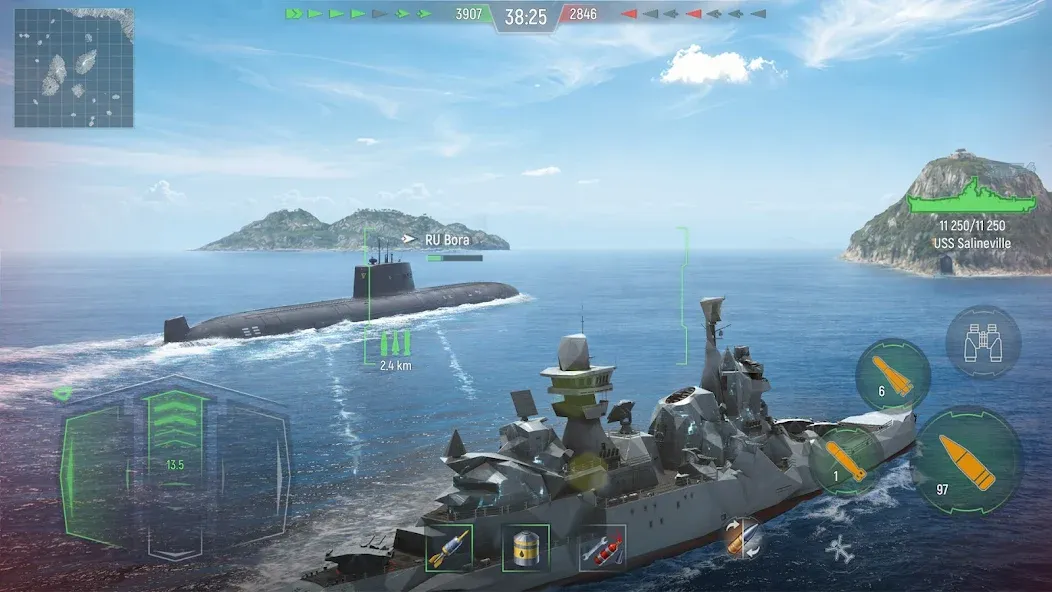 Force of Warships: Schiffe screenshot 5