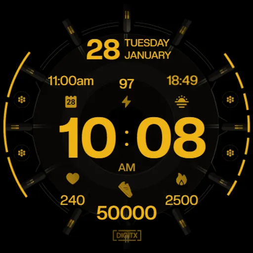 Crypt 53 Digital Watch Face screenshot 10