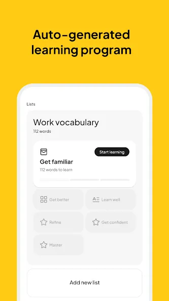Woor. English vocabulary screenshot 5