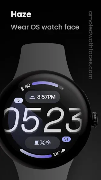 Haze Watch Face screenshot 1