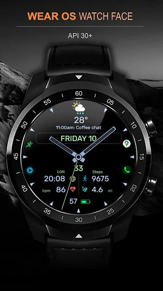 WFP 236 Hybrid watch face screenshot 7