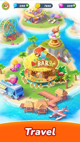 Tasty Travels: Merge Game screenshot 5