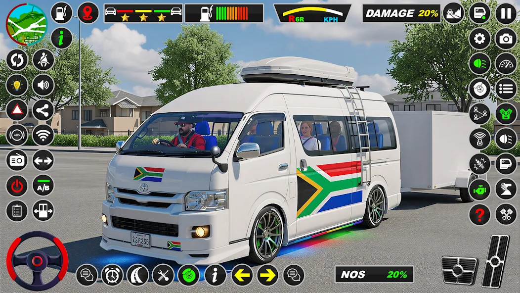 Mini Coach Bus Euro Bus game screenshot 7
