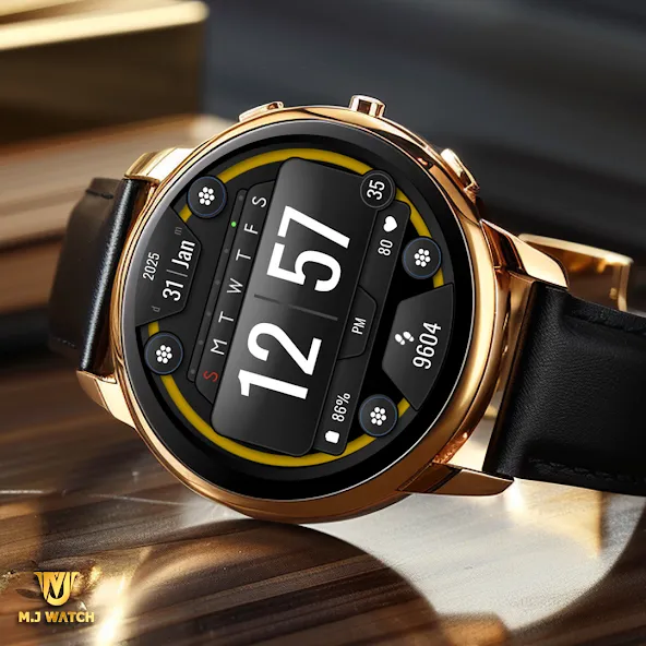 MJ166 Clean Digital Watch screenshot 7
