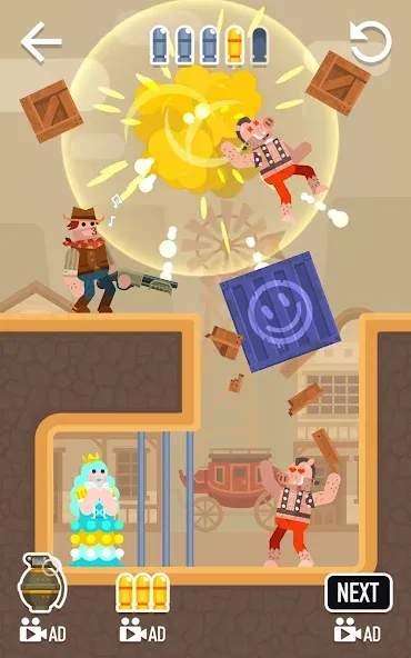Fire! Mr.Gun - Bullet Shooting screenshot 14