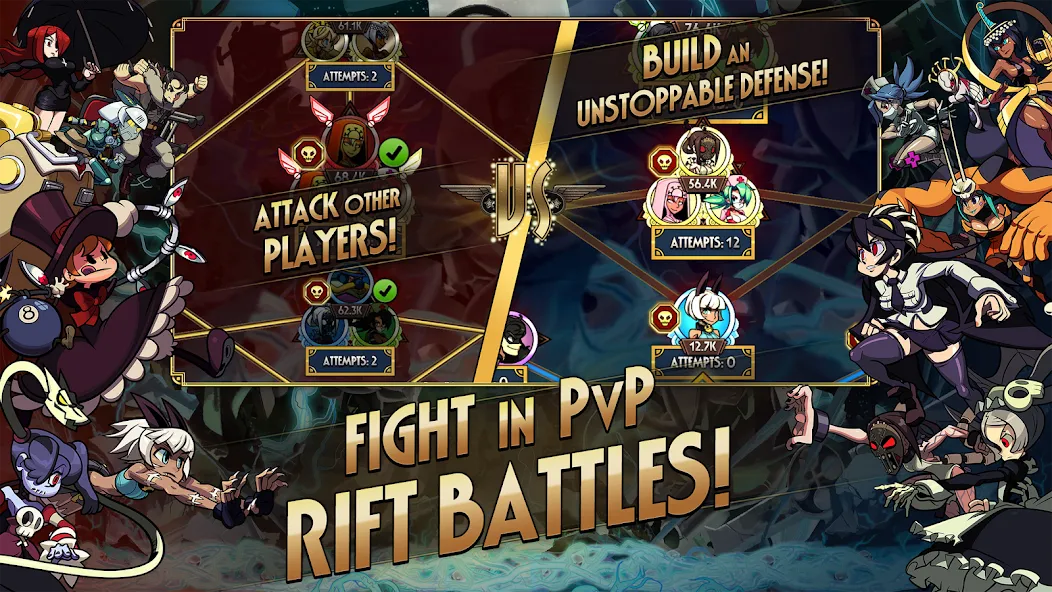 Skullgirls: Fighting RPG screenshot 5
