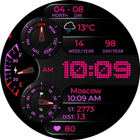 Chester Evolution watch face screenshot 19