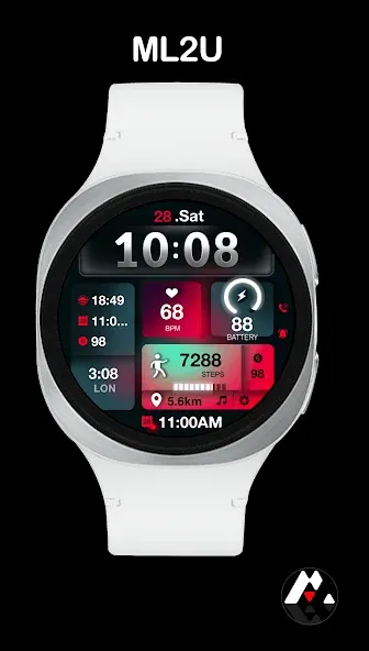 ML2U 241b Hybrid Watch Face screenshot 1