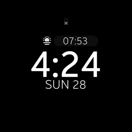 Battery v2 Digital watch face screenshot 12