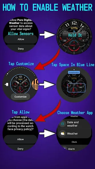 Pars Assos Analog Watch Face screenshot 8