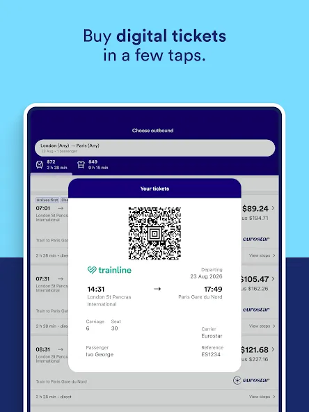 Trainline: Train travel Europe screenshot 14