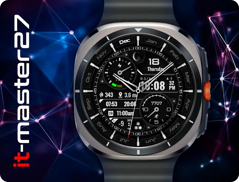 it-M002_Quantum Watch Face screenshot 1
