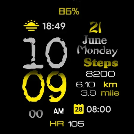 DB9 Cracked WF Wear OS 4+ screenshot 10