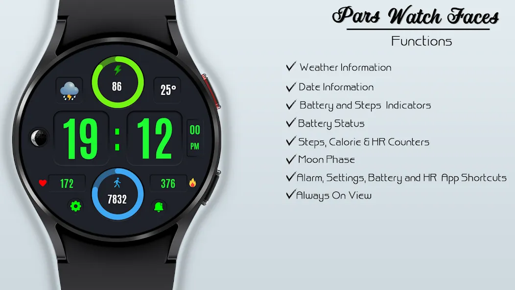 Penia Digital Watch Face screenshot 5