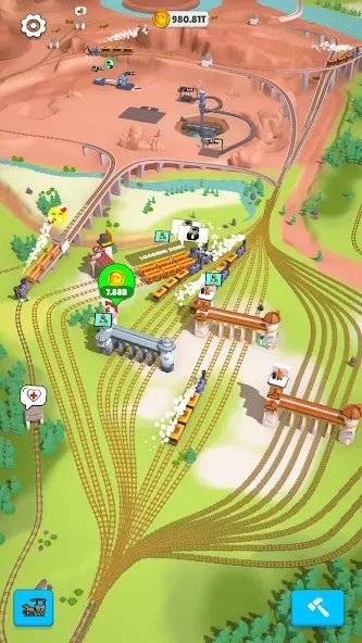 Rail Master Tycoon: 방치형 기차왕 screenshot 11