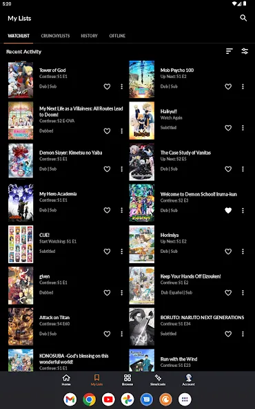 Crunchyroll: Anime Streaming screenshot 22
