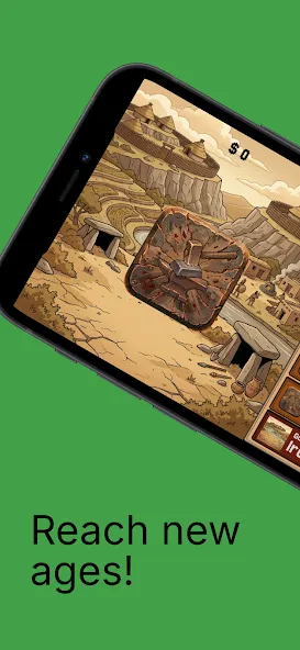 Stone to Silicon Idle clicker screenshot 5