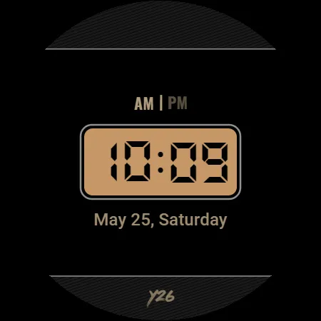 Y26 Digital Rhapsody WatchFace screenshot 32