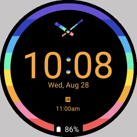 Pride Love Watch Face screenshot 12
