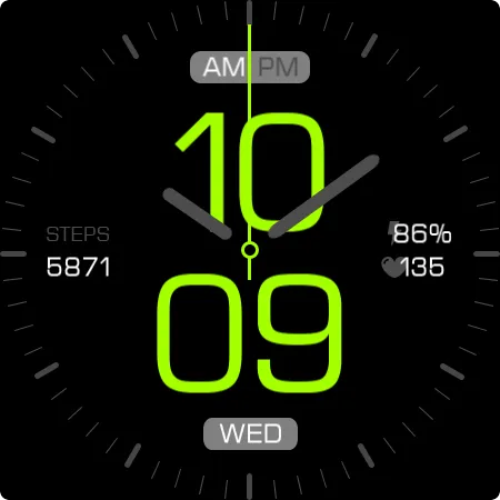 Key070 Hybrid Watch Face screenshot 27