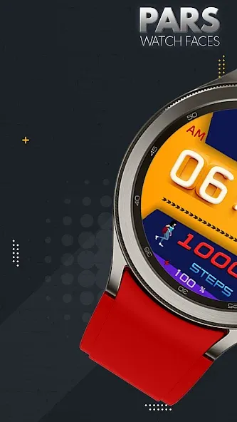Pars Tuspa Digital Watch Face screenshot 5