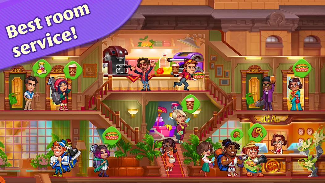 Grand Hotel Mania: Hotel games screenshot 5