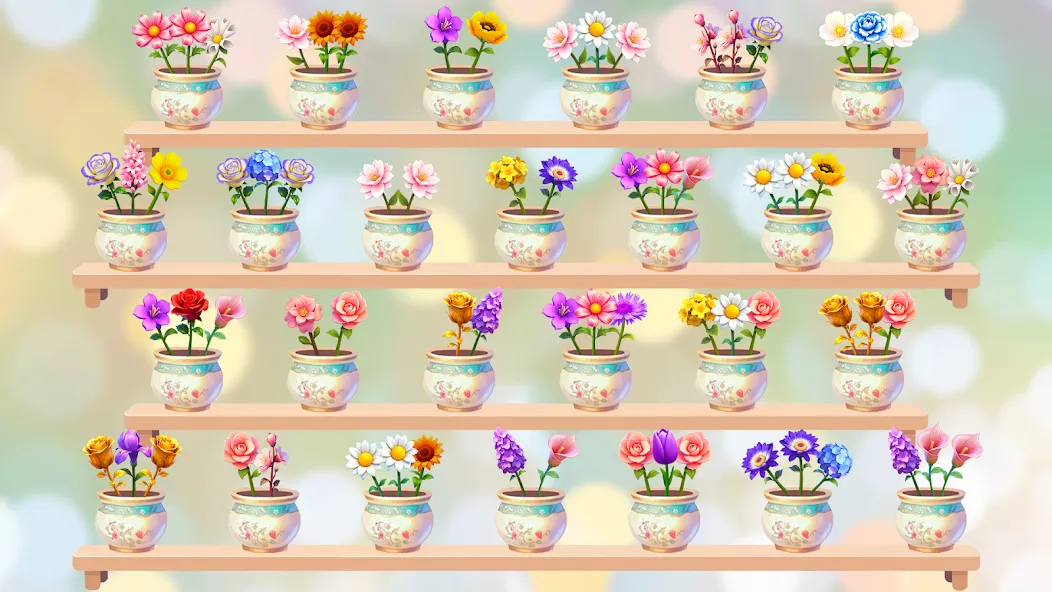 Blossom Bliss: Sort&Design screenshot 7