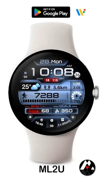 ML2U 247 Watch Face screenshot 8