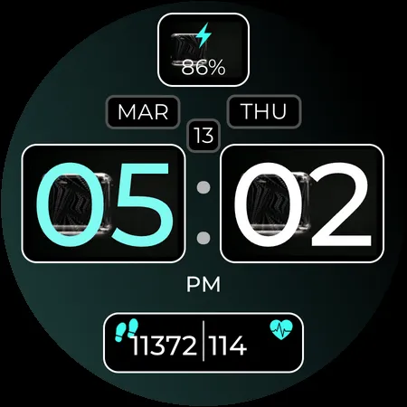 Cube Chronos Watch Face screenshot 5