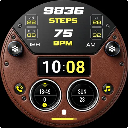 MJ200 Leather Digital Watch screenshot 27