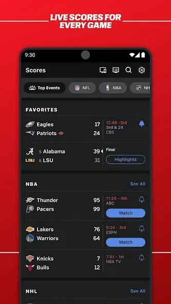 ESPN screenshot 8