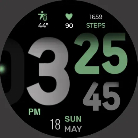 Digital Basic 4 Wear OS 5+ screenshot 36
