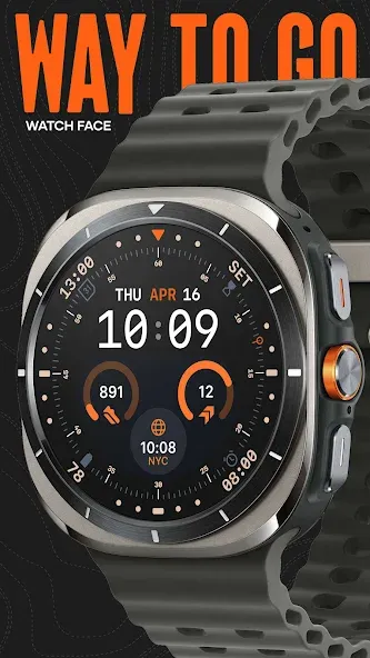 Way To Go Watch Face screenshot 8