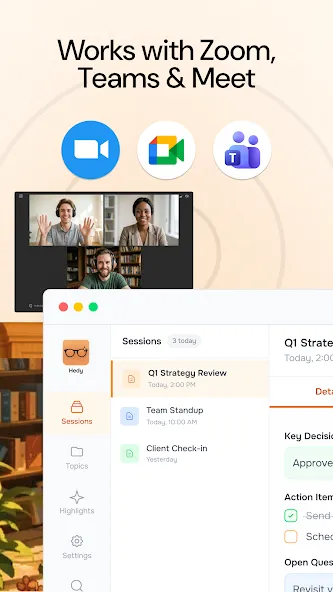 Hedy: AI Meeting Coach & Notes screenshot 14