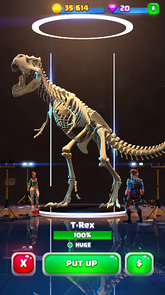 Dinosaur World - Idle Museum screenshot 1