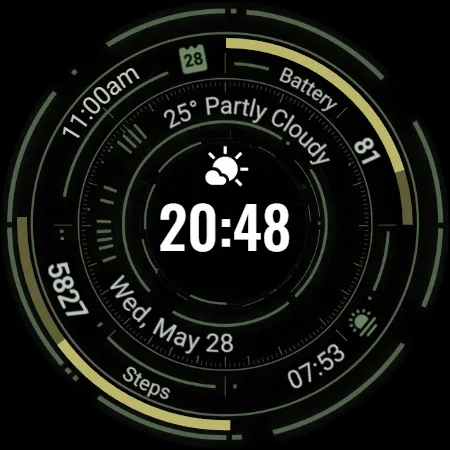 Digital Watchface D3 screenshot 19