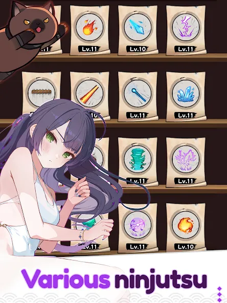 Ninja Defenders : Cat Shinobi screenshot 10