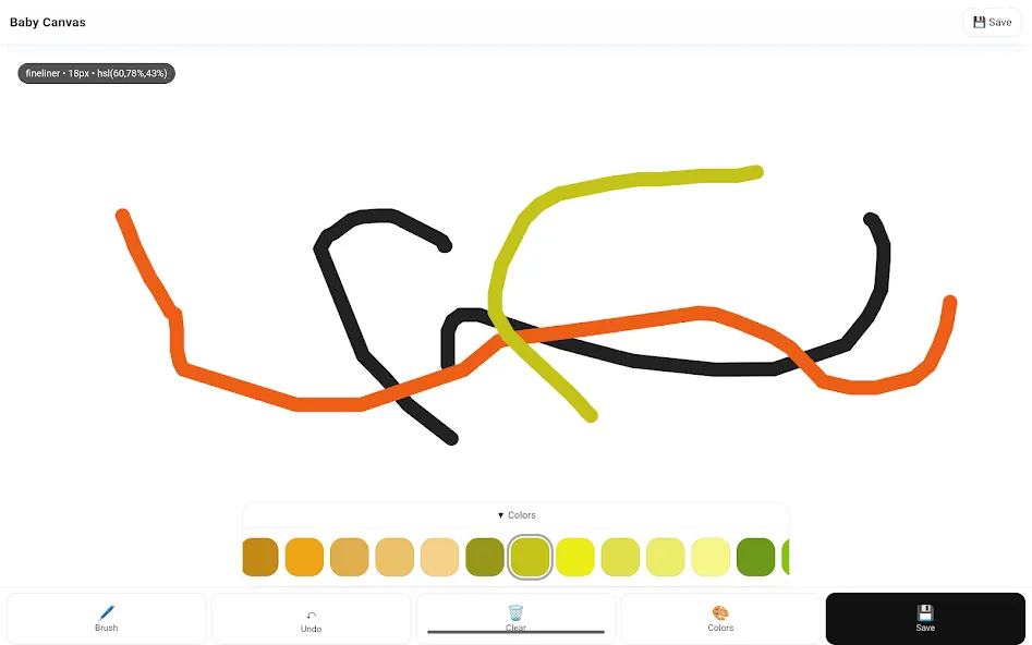 Baby Canvas screenshot 8