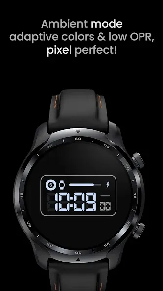 Retro Digital: Watch face screenshot 4