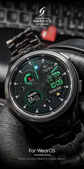 SH087 Watch Face, WearOS watch screenshot 4