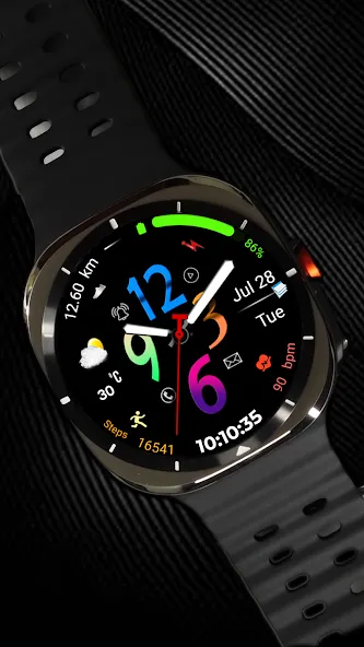 Hybrid FSW309 Watchface screenshot 6