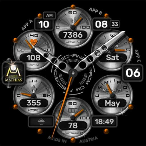 DM081 Luxury Mechanics Face screenshot 8