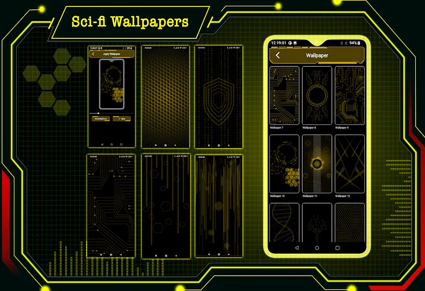 Strip Hi-tech Launcher 2025 screenshot 7
