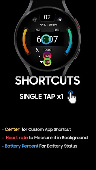 IA92 Digital Watchface screenshot 5