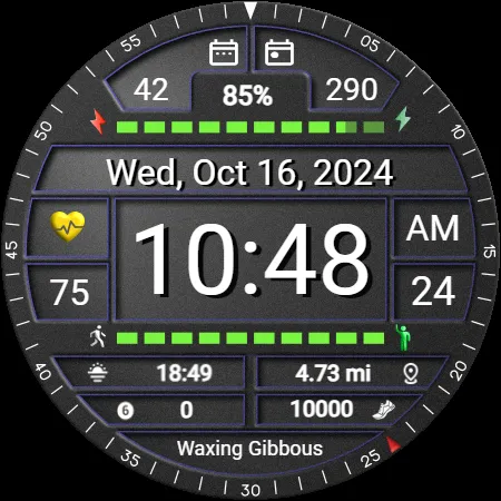 Iris518 Digital Watch Face screenshot 20