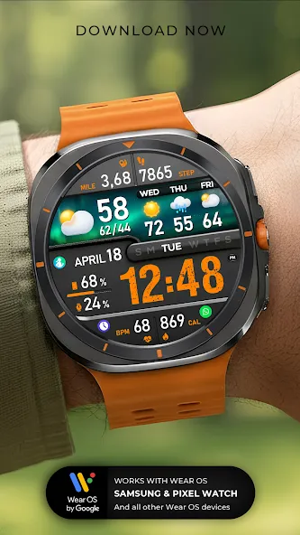 PER8 Digital Watch Face screenshot 6