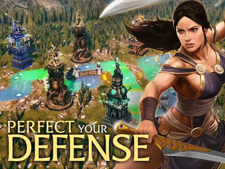 Olympus Rising: Strategy game screenshot 11
