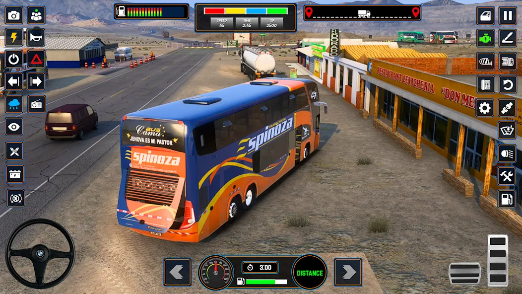 Euro Bus Driving Bus Simulator screenshot 5