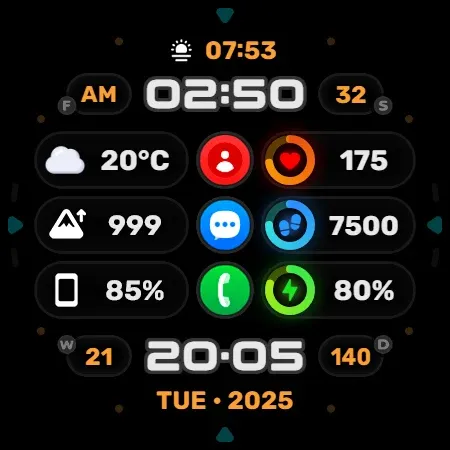 Wyvern Watch Face screenshot 23